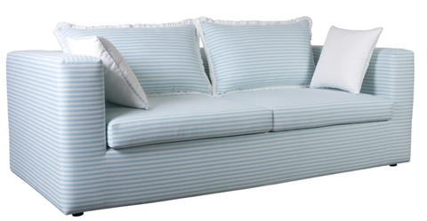 Mariner Salty Striped Outdoor Sofa