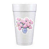 Hydrangea Flower Pot Foam Cups