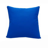 Just Keep Swimming Blue Puffer Indoor/Outdoor Pillow