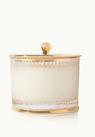 Frasier Fir Gilded Frosted Wood Grain Candle