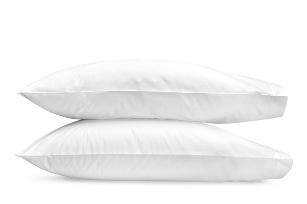 Matouk Ceylon Satin Stitch Sham and Pillowcase Collection