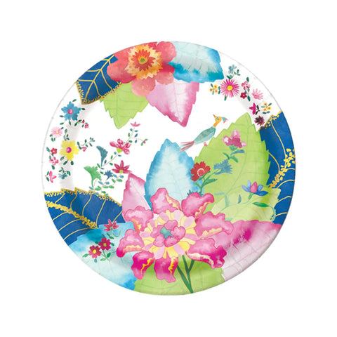 Tobacco Leaf Heavy Duty Paper Plate (10") | 8 Plates