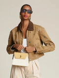 Bejeweled Cotton Jacket