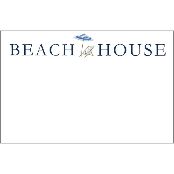 Beach House Slab Notepad