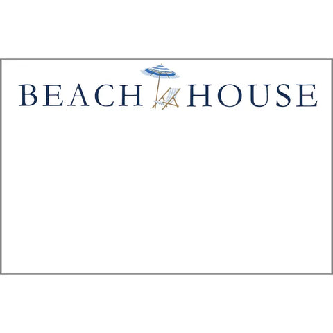 Beach House Slab Notepad