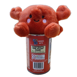 Sandy the Canned Crab - Eco-Friendly Plush w/Jokes: Pop Top Lid