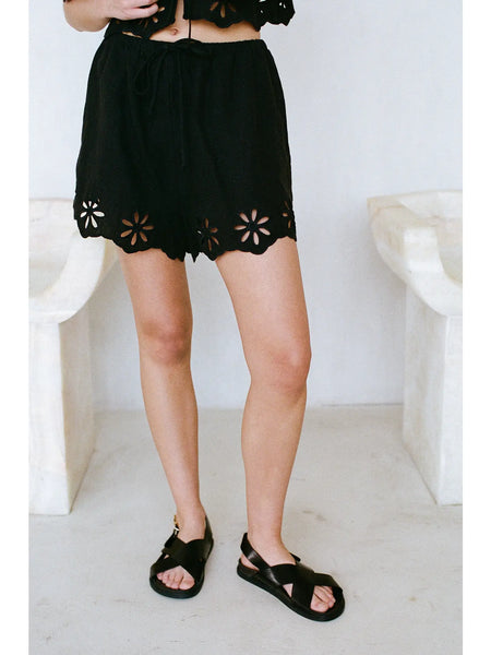 Iris Eyelet Shorts