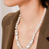 Brynn Baroque Pearl Necklace