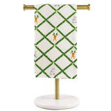 Boxwood Trellis Bunny Hand Towel
