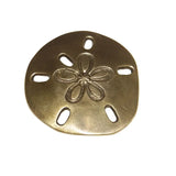 Brass Sand Dollar Paperweight