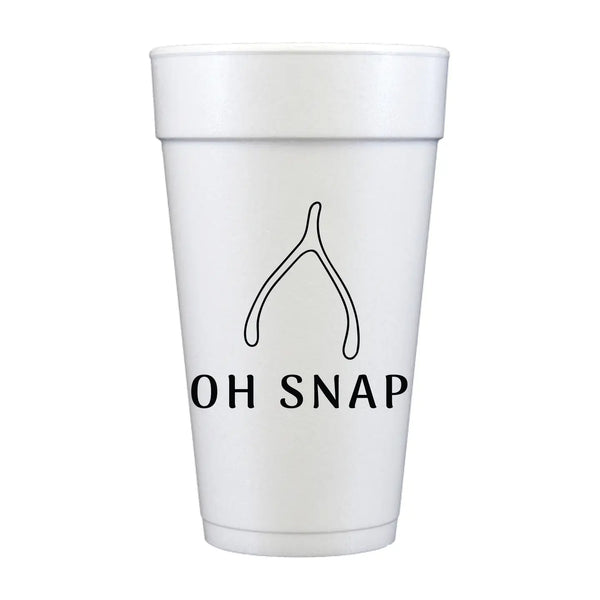 Oh Snap Foam Cups