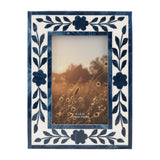 Resin Wood Floral Petals Photo Frame