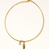 Francine 18K Gold Non-Tarnish Boho Fish Charm Choker