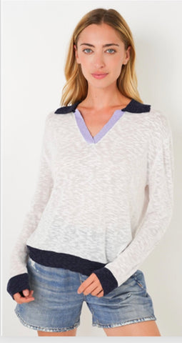 Stitchdrop white sweater