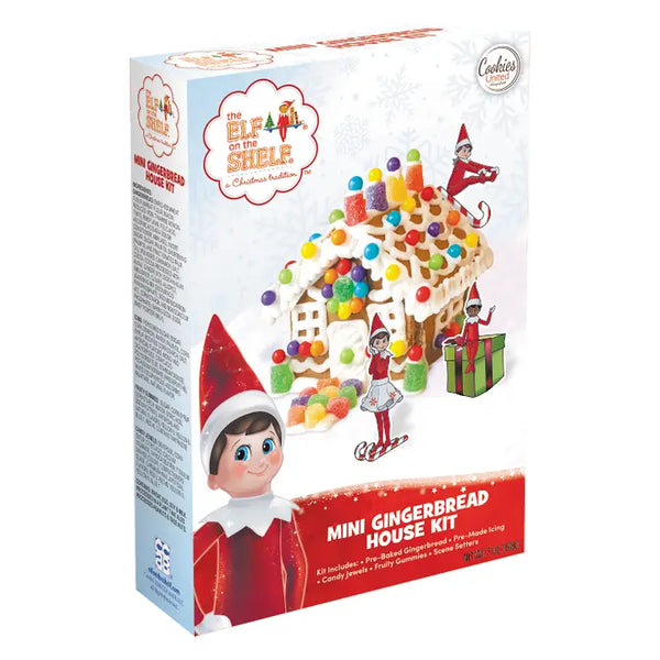 Mini Elf On the Shelf Gingerbread Kit