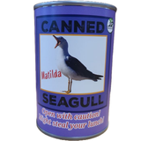 Matilda the Canned Seagull - Eco-Friendly and Recycled Gift: Pop Top Lid