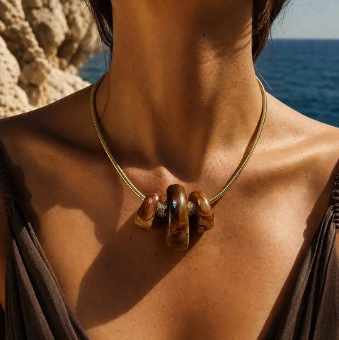 Editorial Statement Necklace