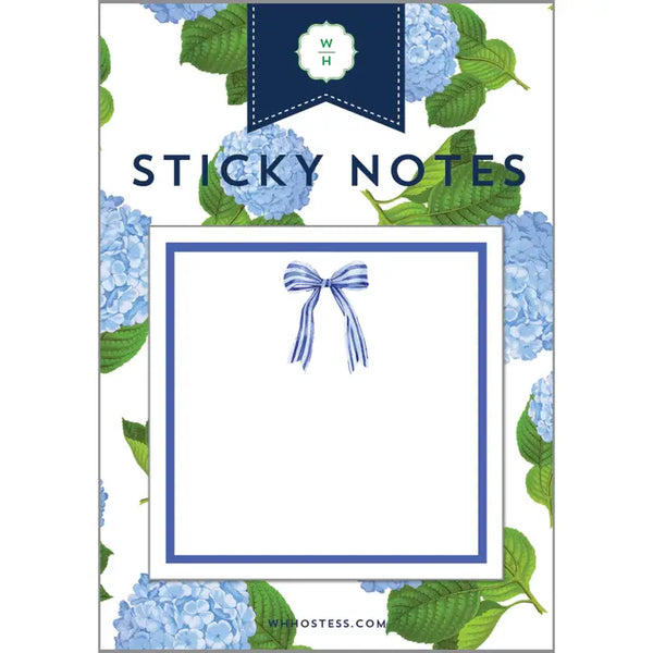 Striped Bow Single Sticky Notes