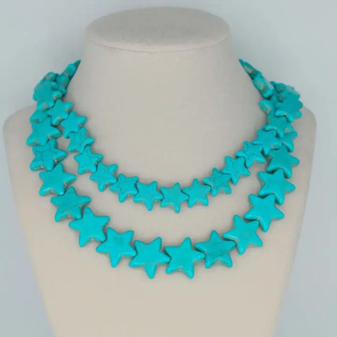 Sea Star Necklace - Large - Turquoise