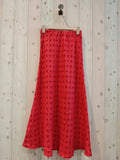 Linen Polka Dot Skirt
