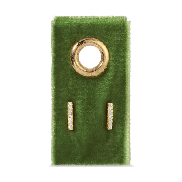 Pavé Bar Studs