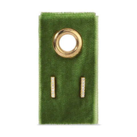 Pavé Bar Studs