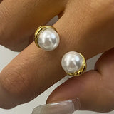 Eloura 18K Gold Non-Tarnish Pearl Ring
