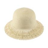Paper 3" Fringed Brim Hat