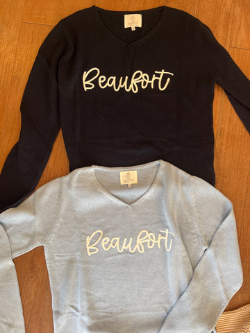 Beaufort Scroll Sweaters