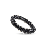 Spiral Hair Coils | Large | Jet Black Hair Ties