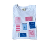 Illustrated Coastal Inspired Matchbooks Tee