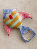 Sparky Hand-Painted Fish Bottle Opener