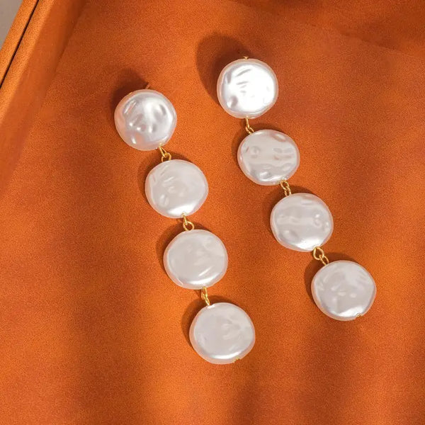 Héloïse 18K Non-Tarnish Pearl Drop Earring