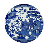 Blue Willow Linen Placemat