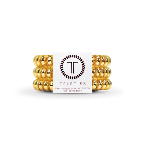 Spiral Hair Coils | Small | Sunset Gold Hair Ties