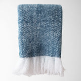 Ella Herringbone Brushed Throw