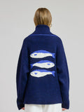 Sardine Sweater Cardigan (One Size)