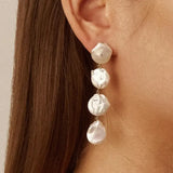 Héloïse 18K Non-Tarnish Pearl Drop Earring