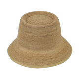 Raffia Crochet Gambler Bucket Hat