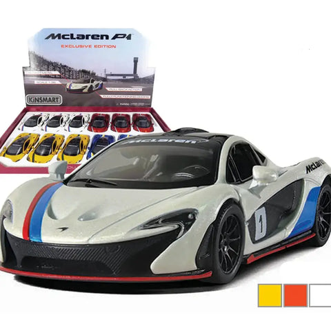 5" Mclaren P1 W/Design Die Cast Car