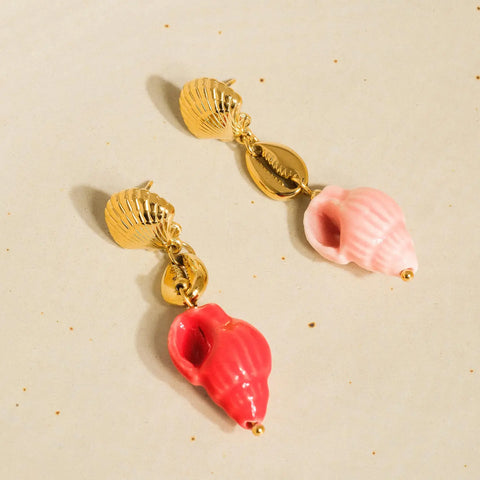 Nessa Shells Dangle Earring