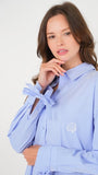 Seashell Buttondown Coverup