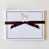 Golden Retriever - Flat Note Cards