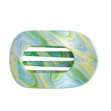 By the Sea Shore | Large | Flat Round Hair Clip