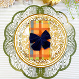 Green Wood X Cotton & Quill Paper Placemats | Set of 24