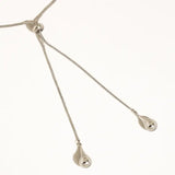 Trésor Non-Tarnish Adjustable Lariat Drop Necklace