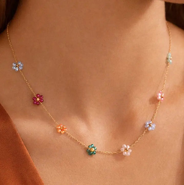 18K Gold Plated Waterproof Stainless Steel Chain Necklace