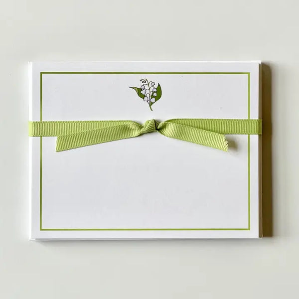 Lilly of Valley - Flat Note Cards