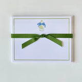 Green Ginger Jar - Flat Note Cards