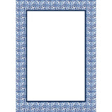 Navy Basketweave Notepad